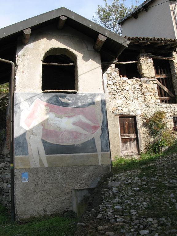Locanda Del Pittore Arcumeggia Bagian luar foto
